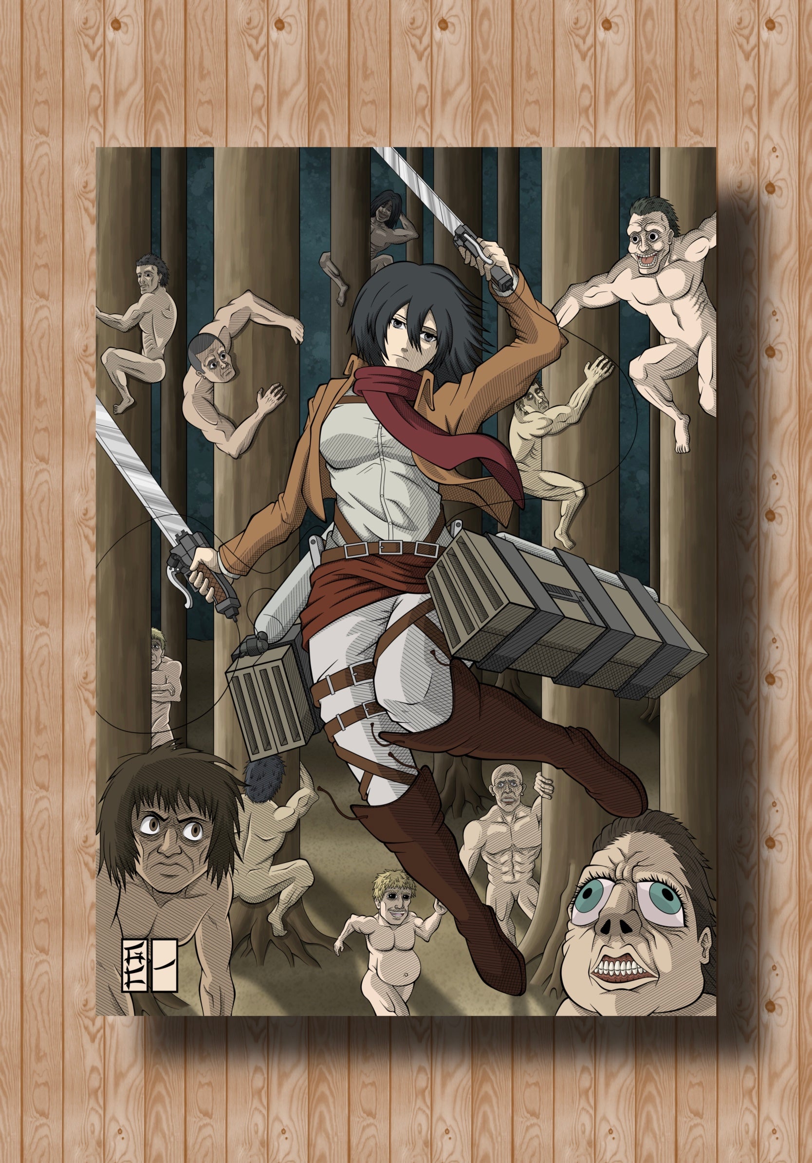 LÁMINA MIKASA (RESERVA)