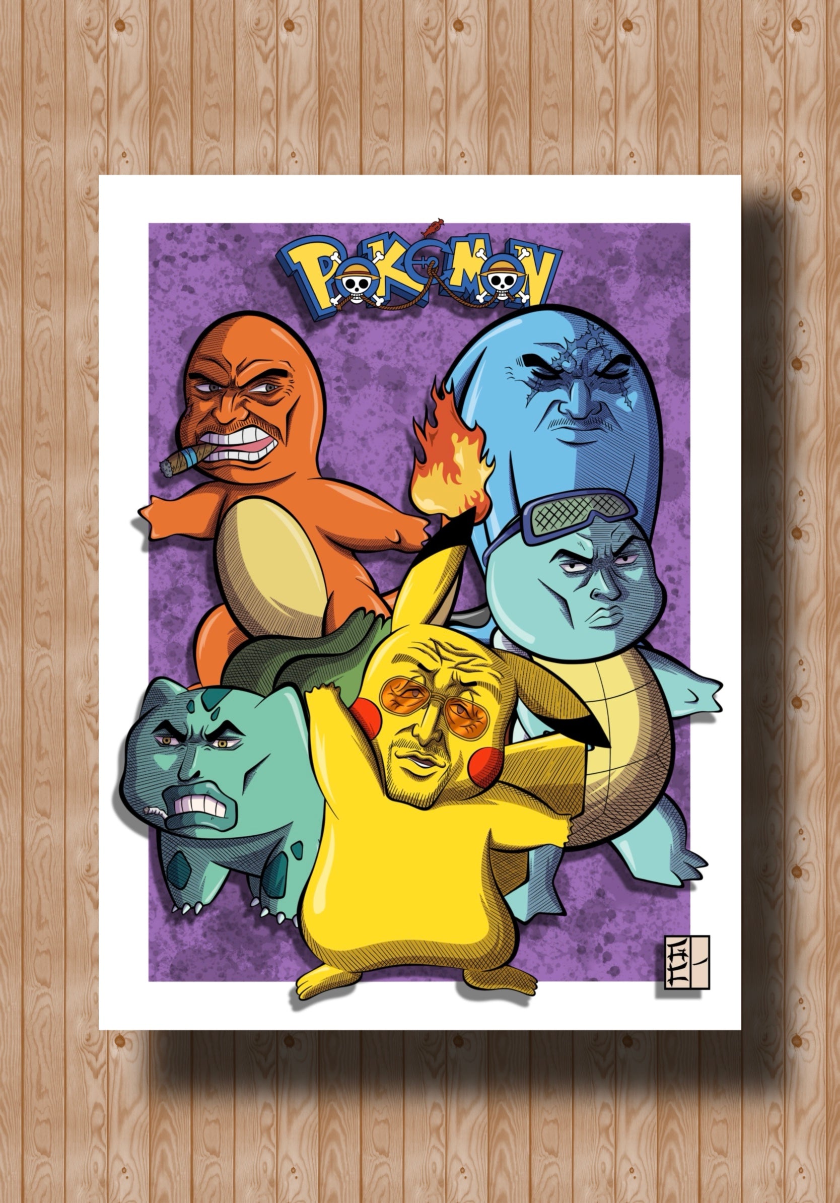 LÁMINA POKÉMON & ONE PIECE (RESERVA)